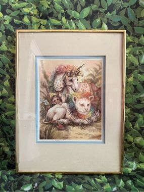 1981 Jody Bergsma Signed Limited Edition Framed Print